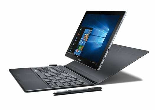 PC Samsung Galaxy Book 2 en 1 de 12 pulgadas