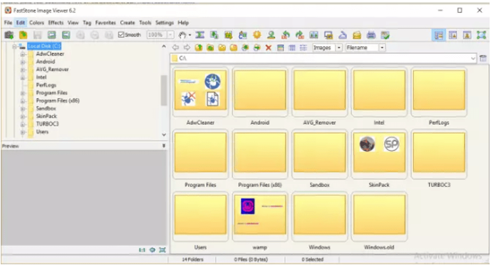 FastStone Image Viewer - Software Organizador de Imagens Grátis