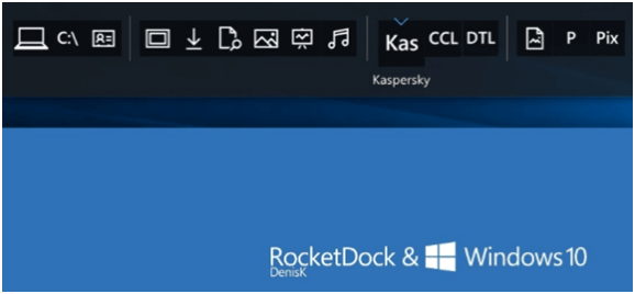 RocketDock - Най-добрият стартов панел на приложения за Windows