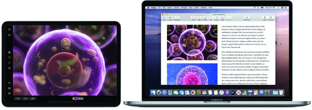 scorrere con il sistema operativo ipad