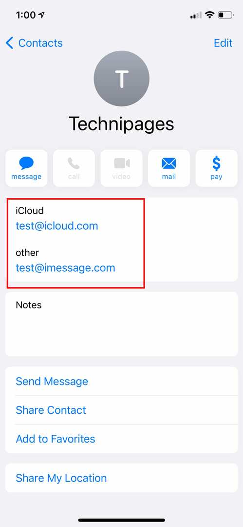 iphone-contacts-message-id-icloud-id-evidențiat