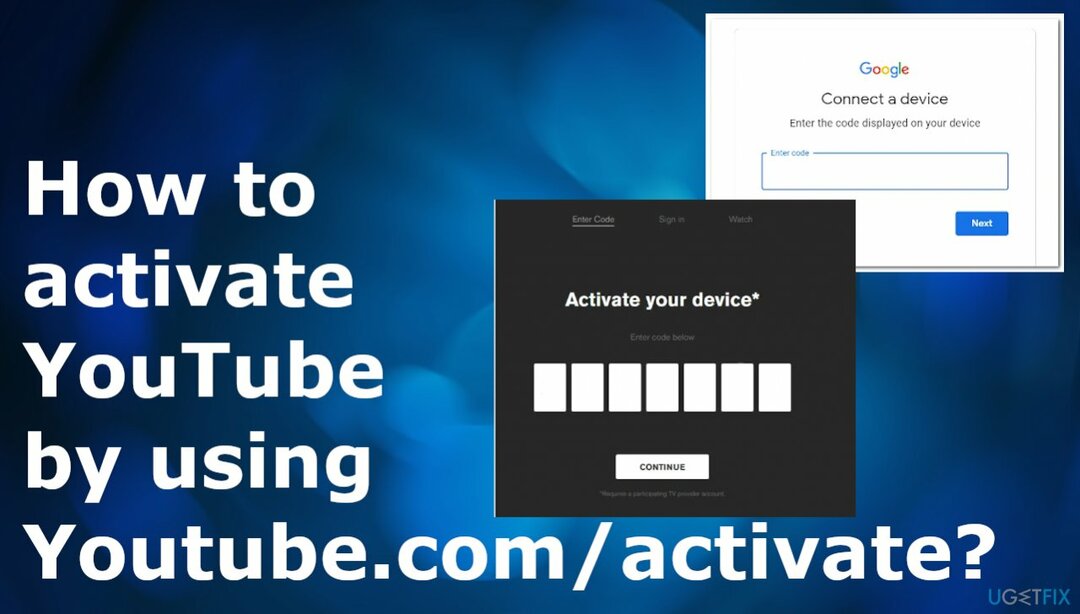 YouTube-activering op smart-tv's