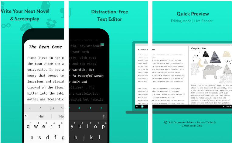Jotter Pad - Καλύτερη εφαρμογή επεξεργασίας κειμένου για Android 