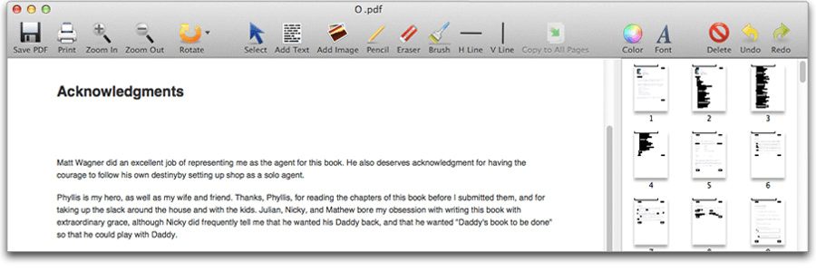 PDF-редактор Mac