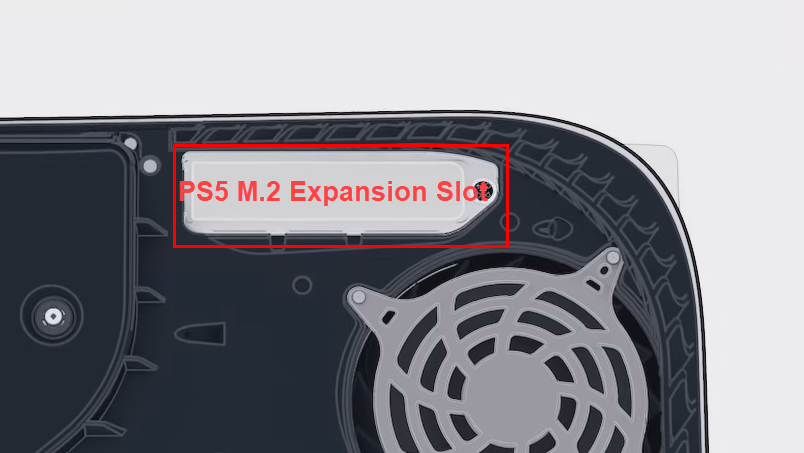 PCIe 4.0 x4-utvidelsessporet for PS5-lagringsoppgradering