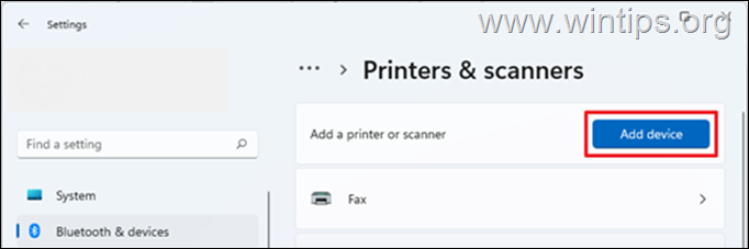 Printer toevoegen Windows 11