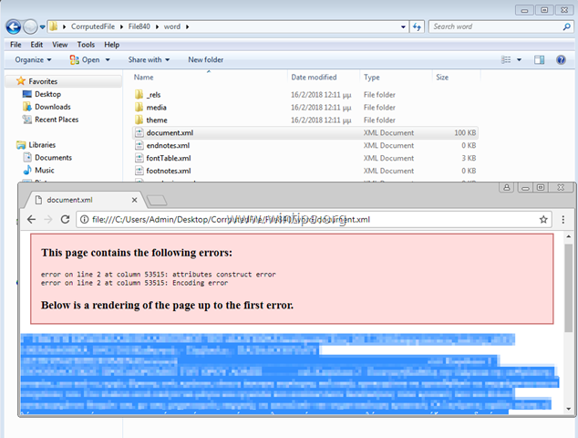 pulihkan kata 7-zip yang rusak