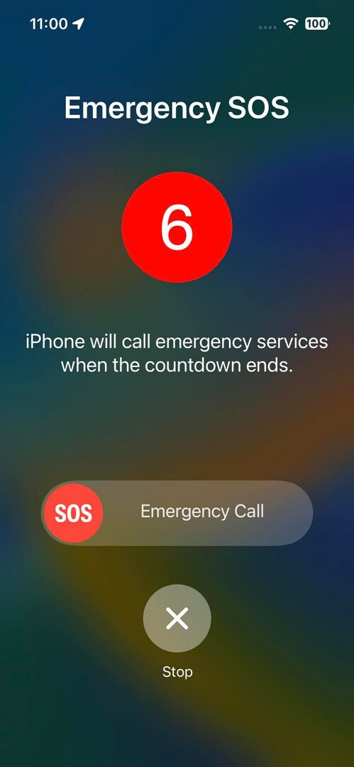 SOS 모드에서 iPhone이 멈추는 문제를 해결하는 방법