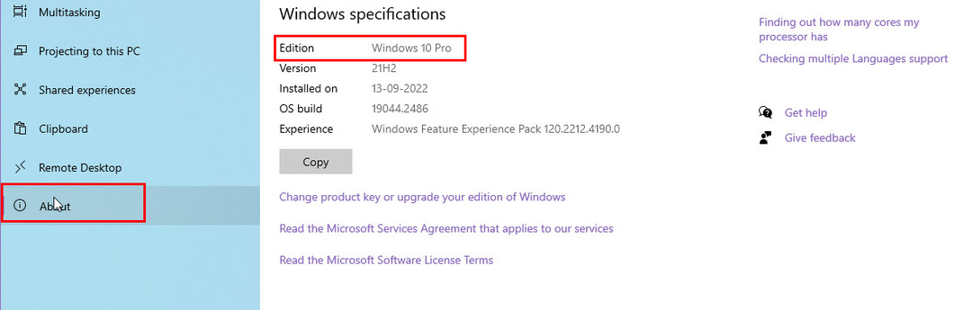 Пошук версії Windows 11 на вашому ПК для перевстановлення Windows 11