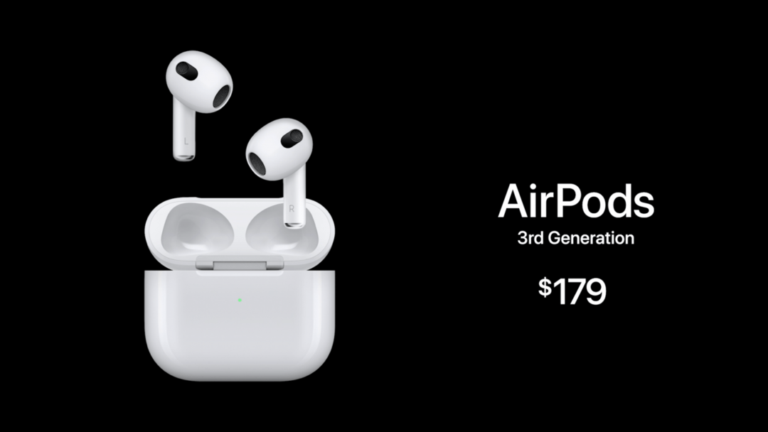 AirPod'lar (3. nesil)