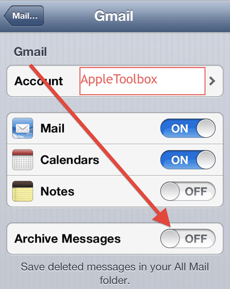archiviare o eliminare le email