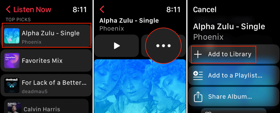 So laden Sie Songs mit der Apple Watch auf Ihre Apple Watch herunter - 1