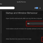 Spotify: स्वचालित स्टार्टअप अक्षम करें