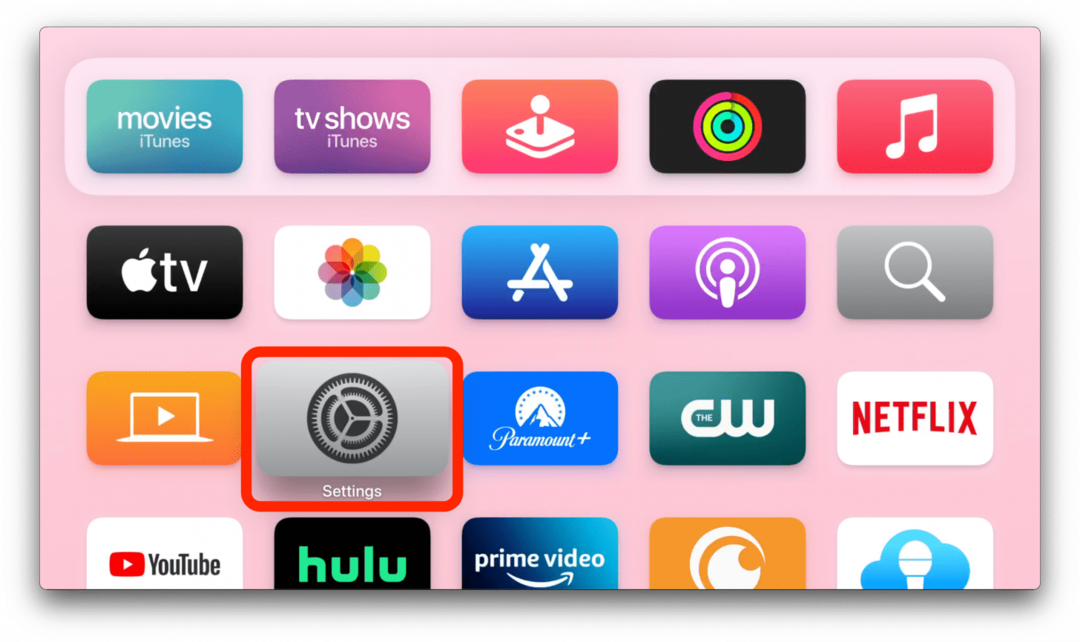 Actualización automática de Apple TV