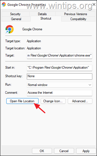 Chrome non si apre in Windows 1011