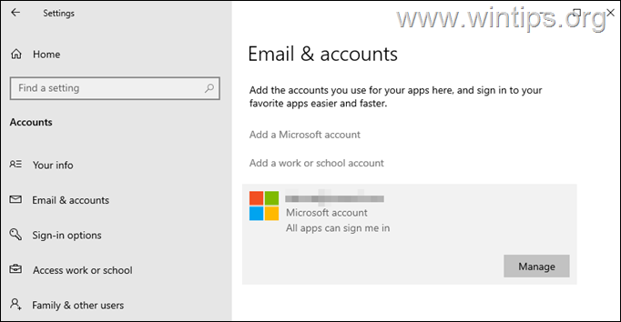 POPRAWKA: Nie można usunąć przycisku Usuń konto Microsoft, którego brakuje w systemie Windows 1011. 