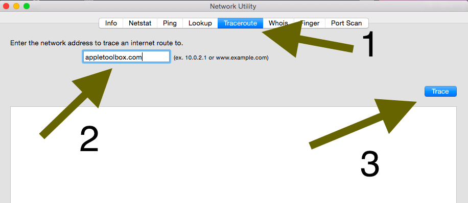 utilità di rete traceroute 