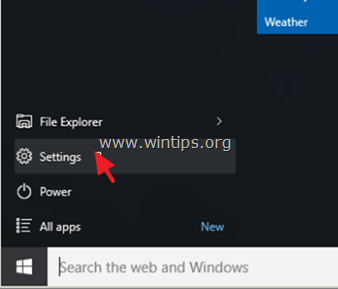 inställningar för windows 10