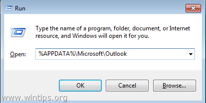 Outlookのオートコンプリートキャッシュを削除する