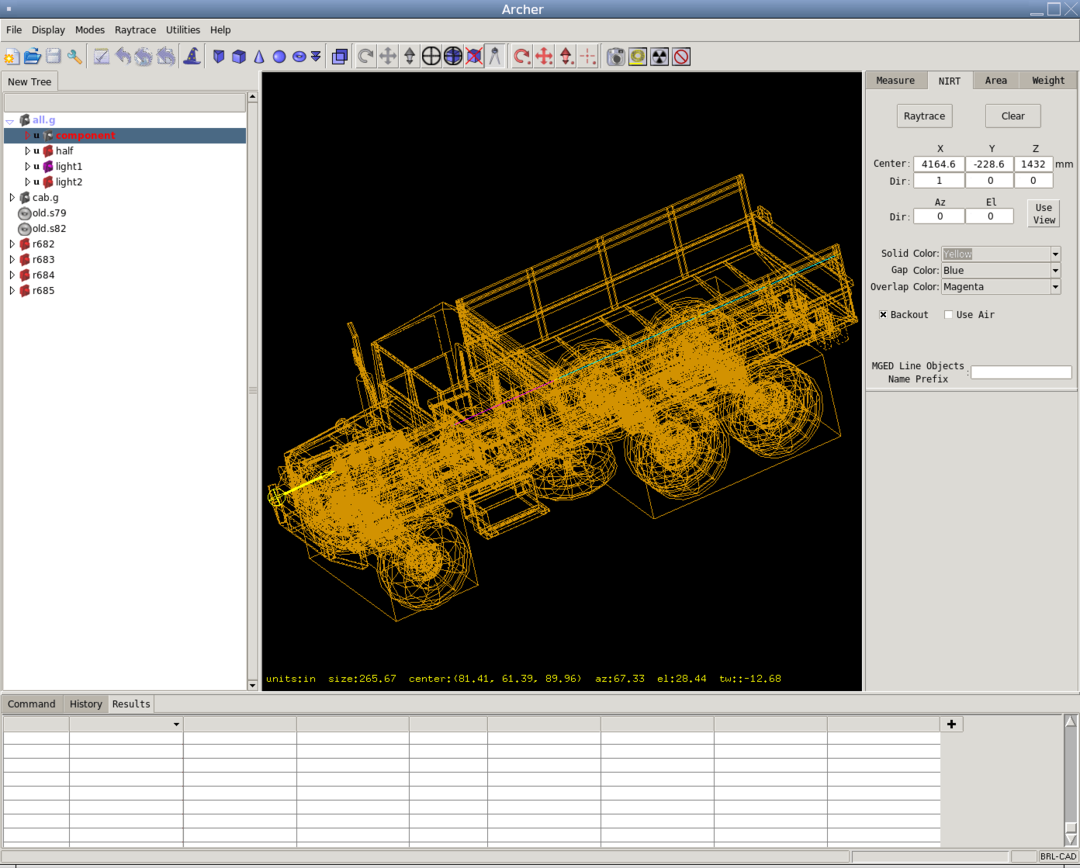 BRL CAD - תוכנה חופשית לביצוע עיצובים אדריכליים
