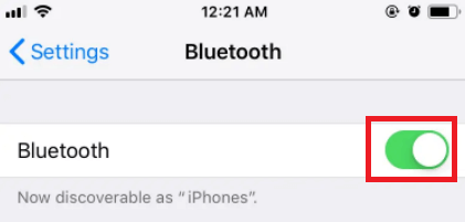 vypnite pripojenie Bluetooth, aby ste sa odpojili