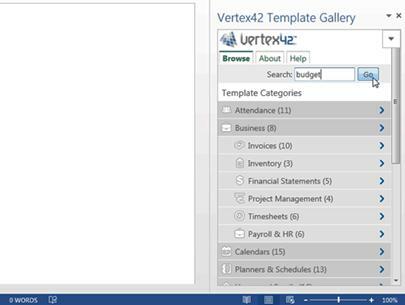 Galeri Template Vertex42