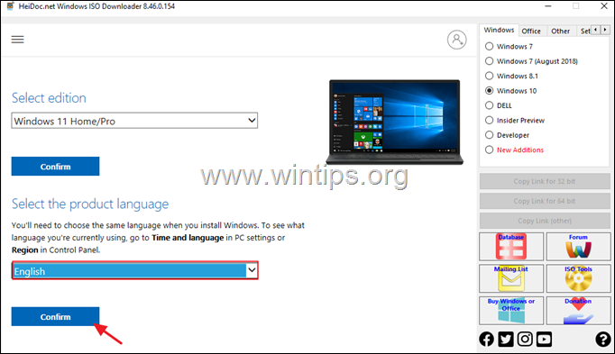 Windows 11 ISO'yu indirin