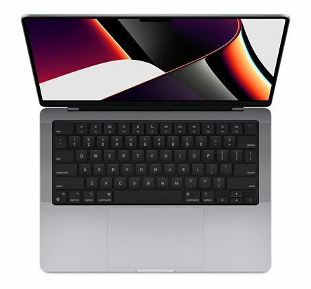يأتي جهاز MacBook Pro 14 مزودًا بشريحة M1 Pro أو M1 Max وMagSafe وشاشة Mini-LED بتردد 120 هرتز