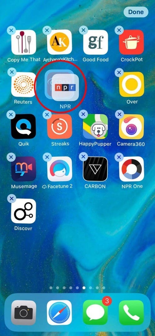 cara membuat folder di iphone