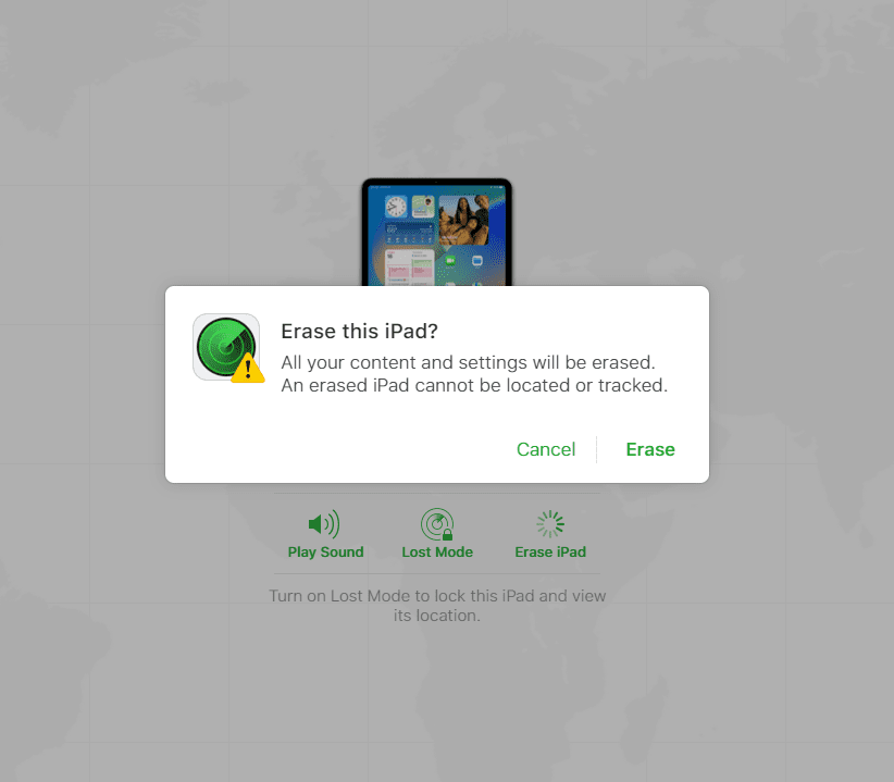 Як розблокувати iPad без пароля за допомогою Find My