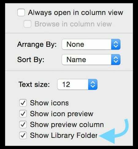 How-To Show Your User Library في macOS High Sierra و Sierra