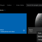 Windows 10: Entfernen eines Albums in der Fotos-App