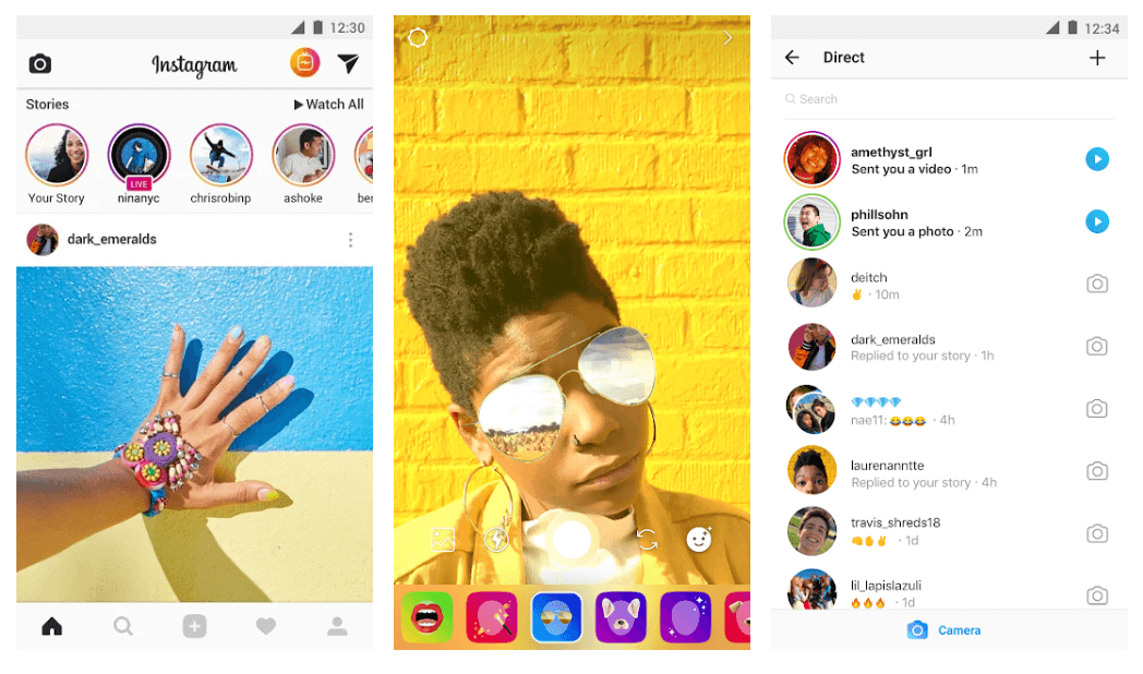 Instagram - Foto-Hintergrund-App verwischen