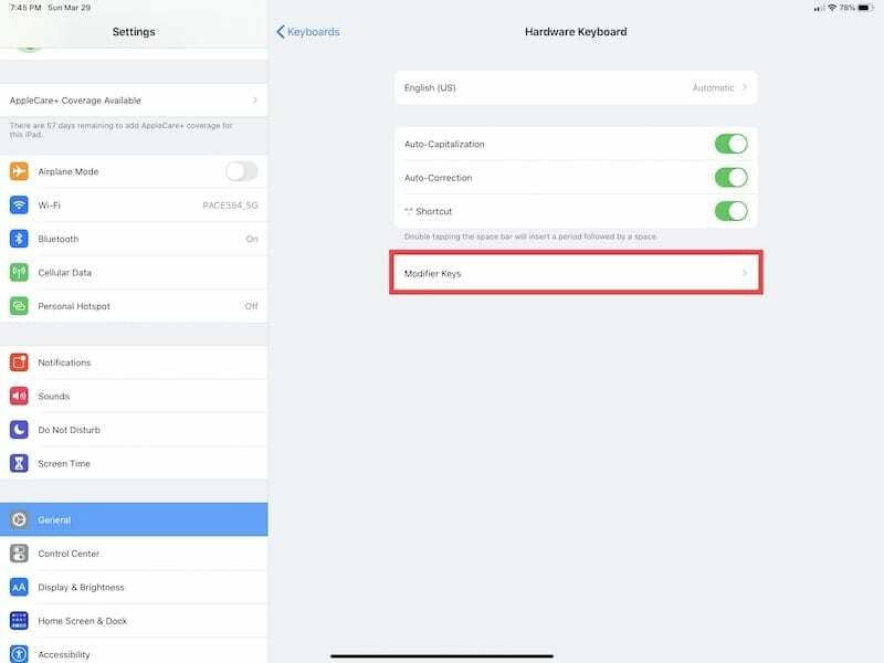 Restaurer les valeurs par défaut des touches de modification 2