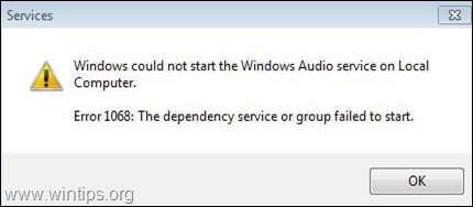 FIX Kein Ton unter Windows 10 – Windows Audio 1068 – AudioEndPointBuilder 126