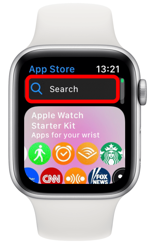 Zoek naar een specifieke game of 'Apple Watch-games'.