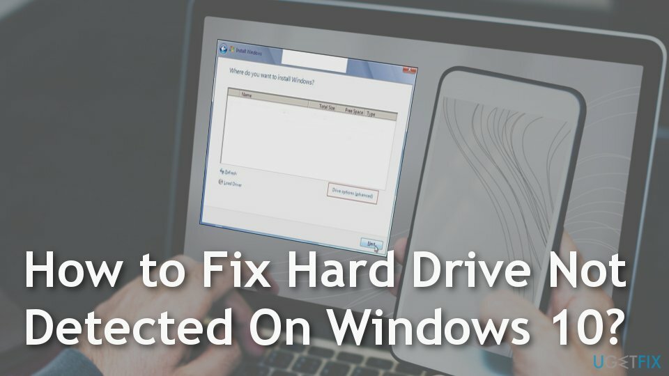 Kako popraviti tvrdi disk koji nije otkriven u sustavu Windows 10