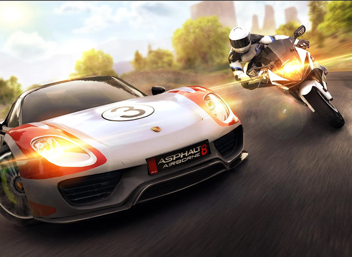 Asphalt 8: In der Luft