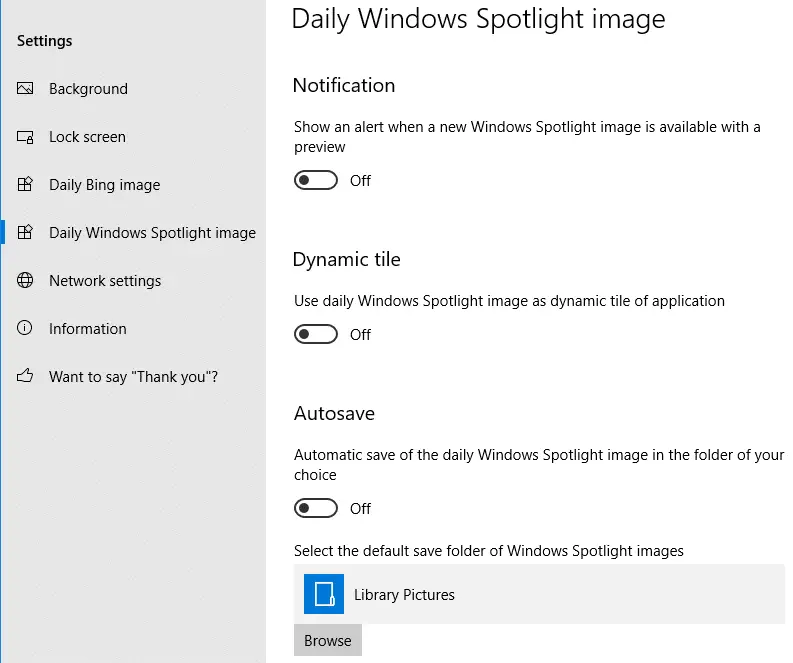 Spotlight-Bild als Desktop-Hintergrund - Bing-Bilder - dynamisches Thema