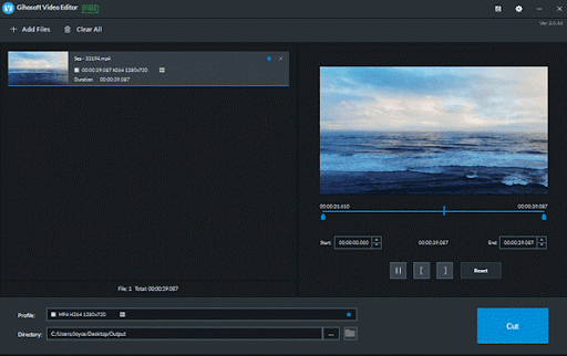 Gihosoft gratis video editor