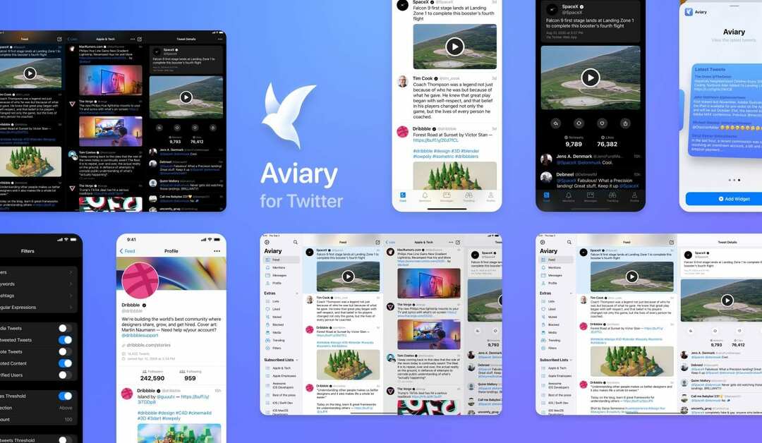 Twitter'a Genel Bakış için Aviary