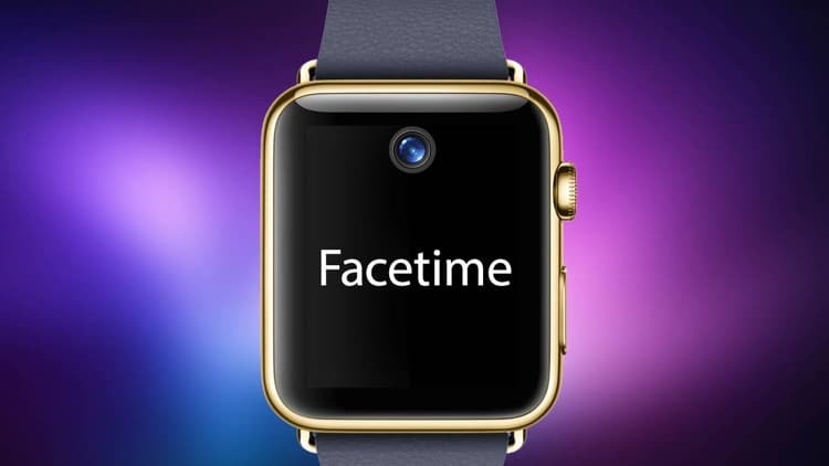 Apple Watch 2 FaceTime-camera