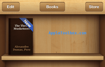 epub dans ibooks