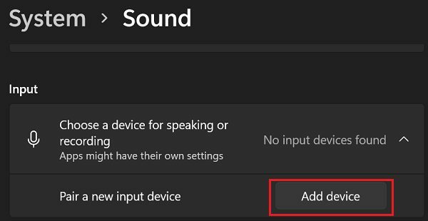 add-input-device-windows-11-sound-settings