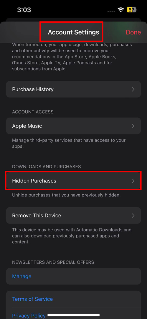 IPhone Apple Music ऐप पर छिपी हुई खरीदारी कैसे खोजें