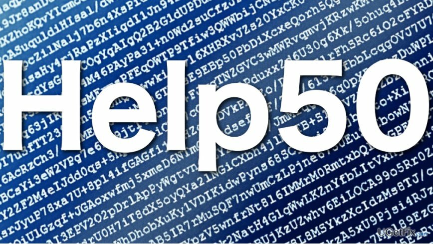 Help50 랜섬웨어 바이러스 데이터 복구