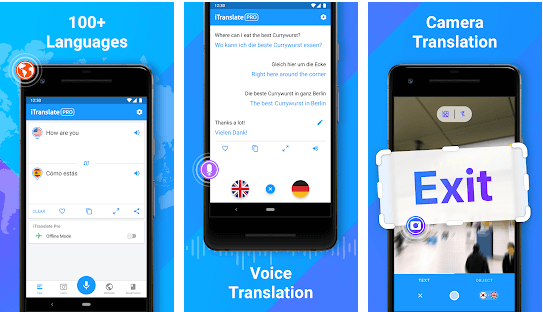 iTranslate - सर्वश्रेष्ठ अनुवादक ऐप्स