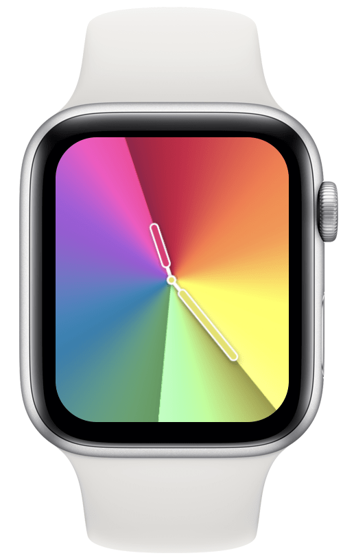 გრადიენტური Apple Watch სახე