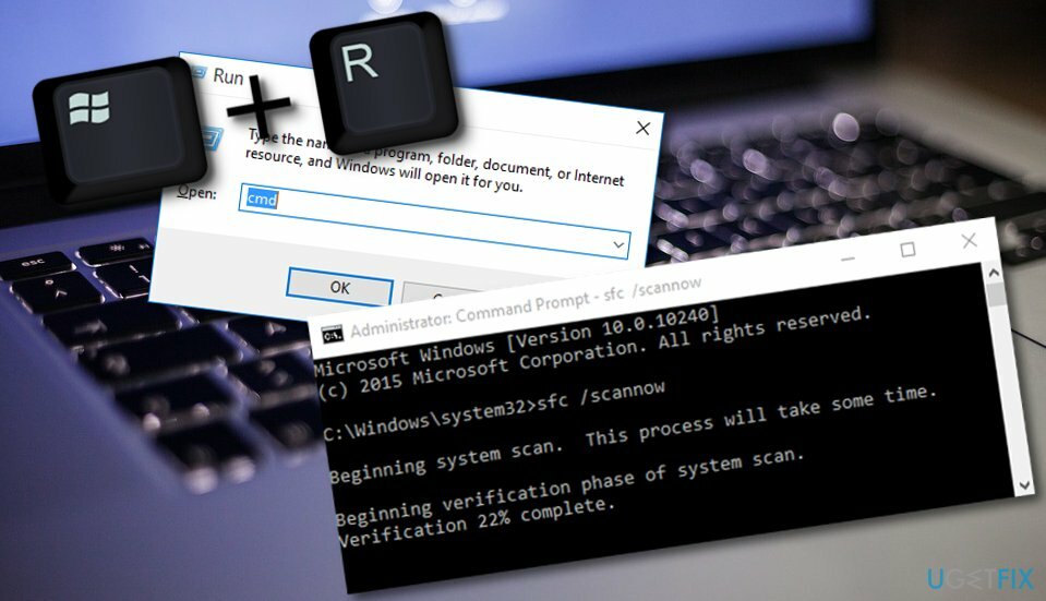 Cuidar do Windows Resource Protection não conseguiu iniciar o serviço de reparo