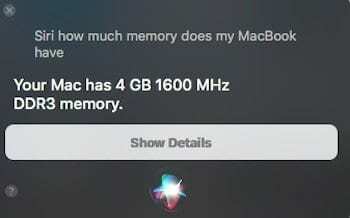 Πώς να χρησιμοποιήσετε το Siri σε MacBook για ταχύτητα συστήματος